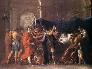 Death of Germanicus 1627 Oil on canvas Nicolas Poussin